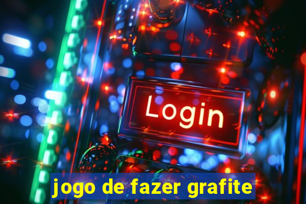 jogo de fazer grafite